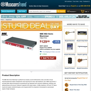 Deal page screenshot