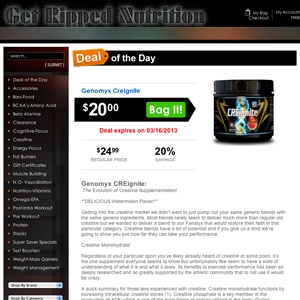 Deal page screenshot