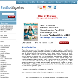 Deal page screenshot