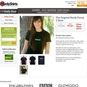 Deal page screenshot Deal page screenshot