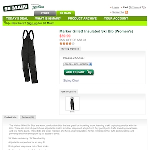 Deal page screenshot Deal page screenshot