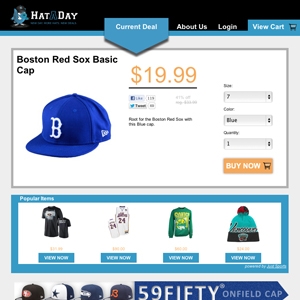 Deal page screenshot