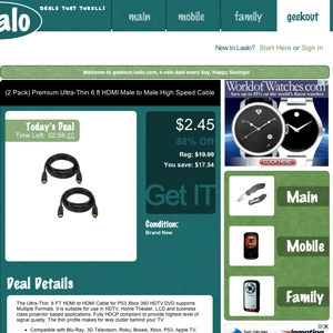 Deal page screenshot Deal page screenshot