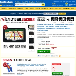 Deal page screenshot