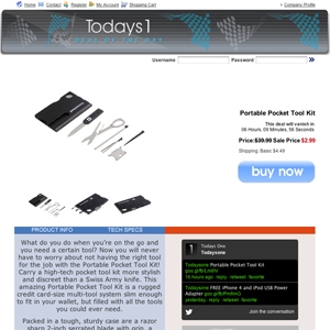 Deal page screenshot