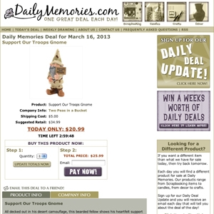 Deal page screenshot Deal page screenshot