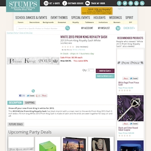 Deal page screenshot