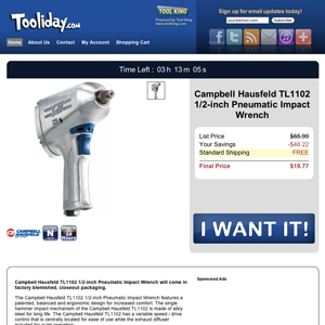 Deal page screenshot Deal page screenshot