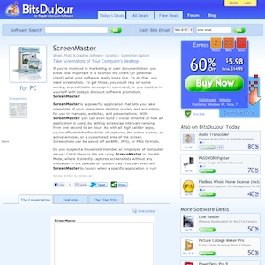 Deal page screenshot