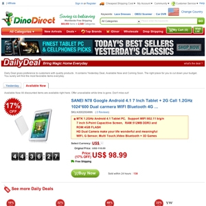 Deal page screenshot Deal page screenshot